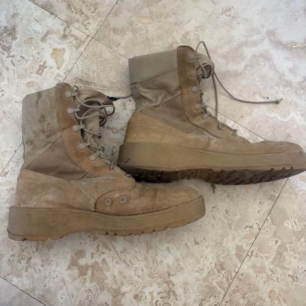 Altama Tan Suede Military Combat Boots Size 10.5 R